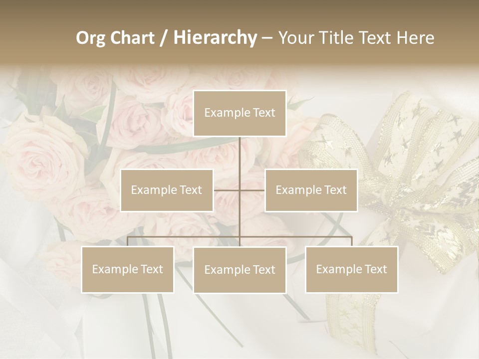 Valentine Gold Romance PowerPoint Template