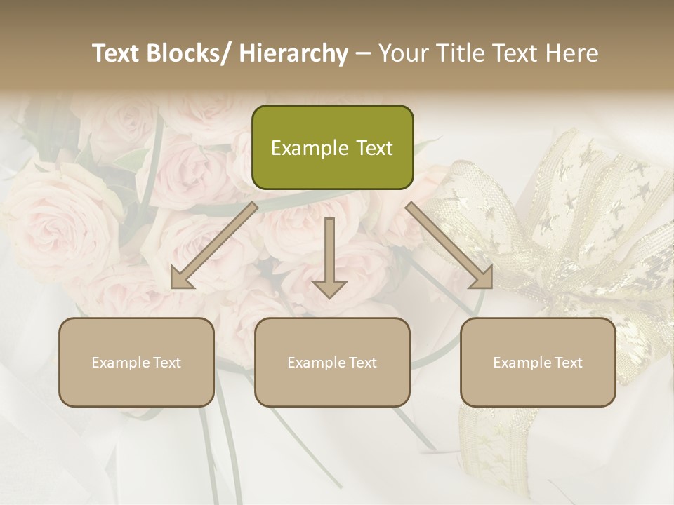 Valentine Gold Romance PowerPoint Template