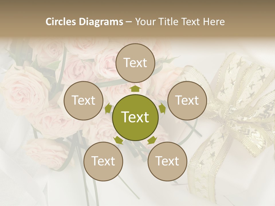 Valentine Gold Romance PowerPoint Template