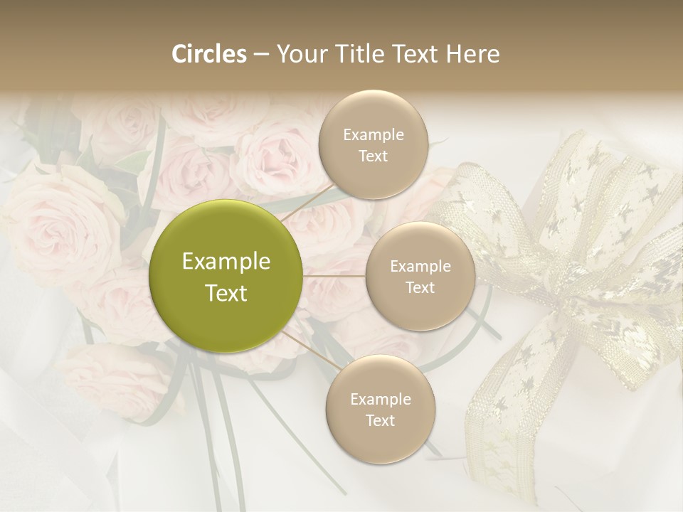 Valentine Gold Romance PowerPoint Template