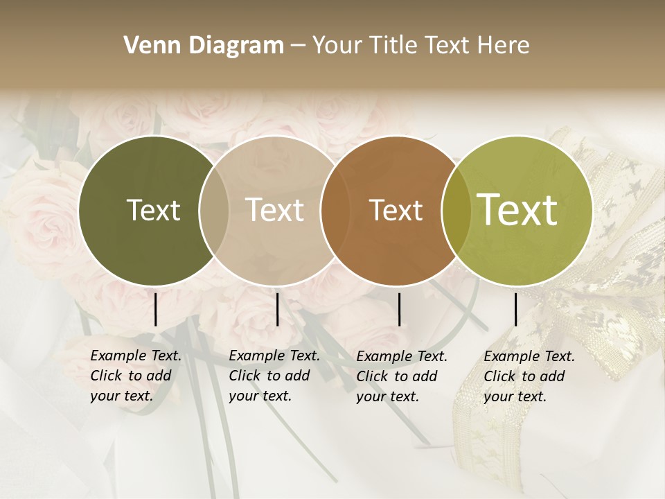 Valentine Gold Romance PowerPoint Template