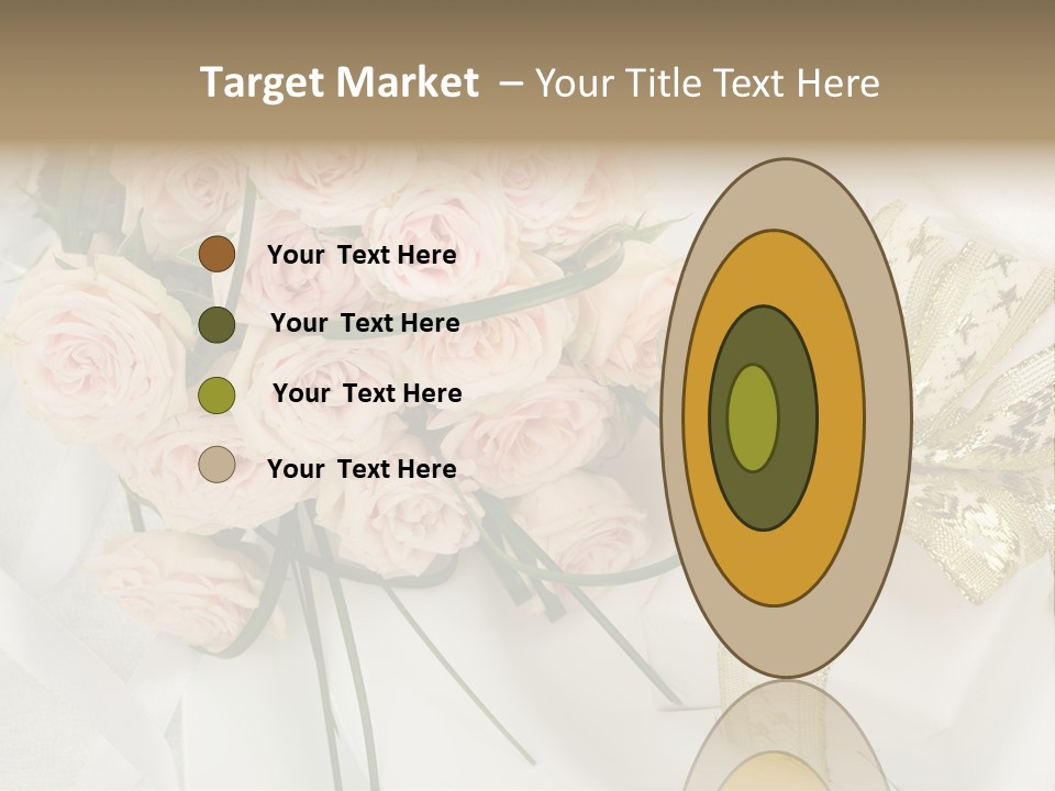 Valentine Gold Romance PowerPoint Template