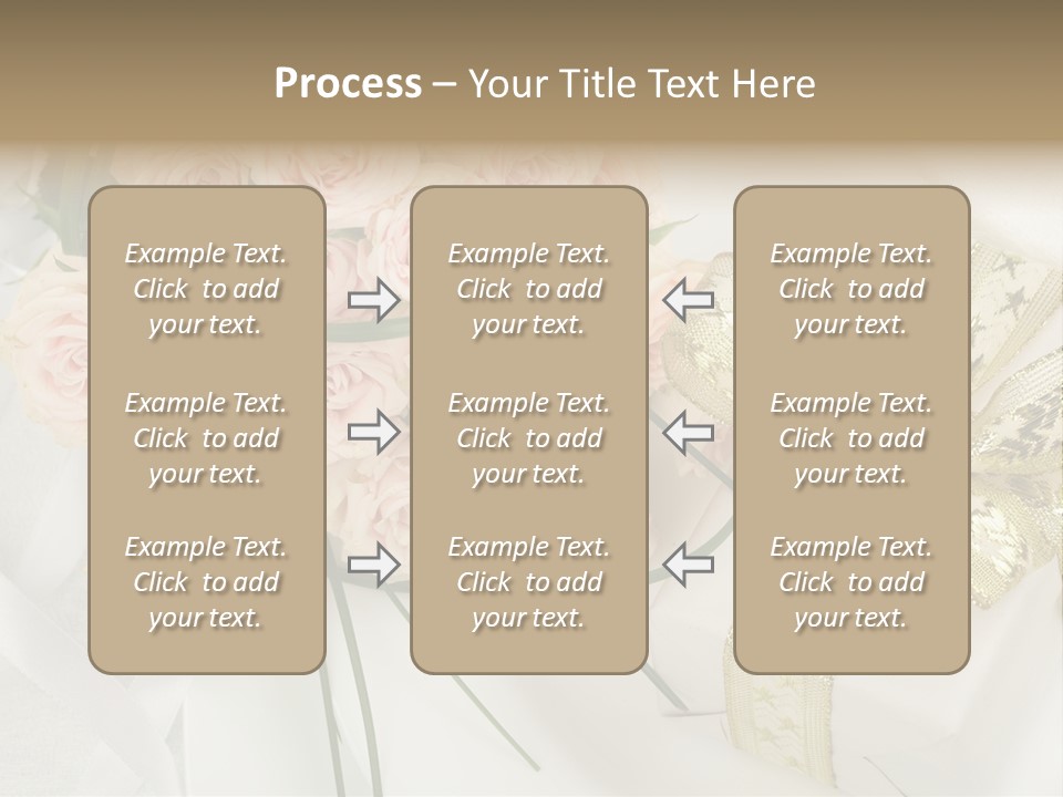 Valentine Gold Romance PowerPoint Template