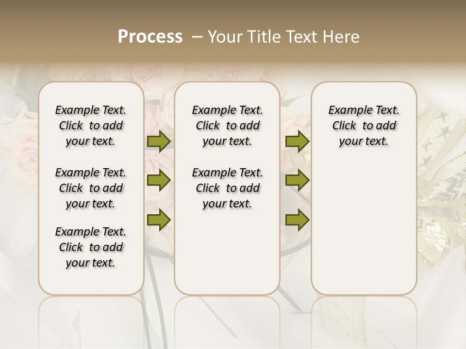 Valentine Gold Romance PowerPoint Template