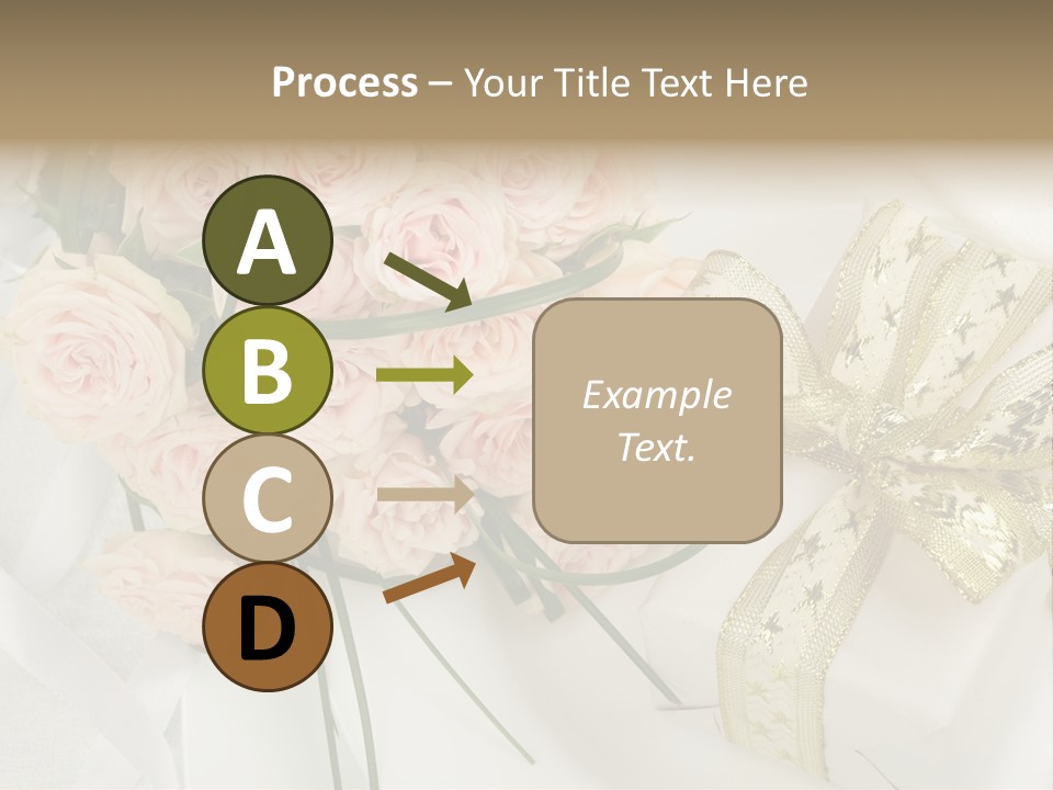 Valentine Gold Romance PowerPoint Template