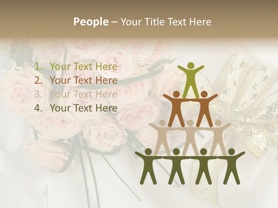 Valentine Gold Romance PowerPoint Template