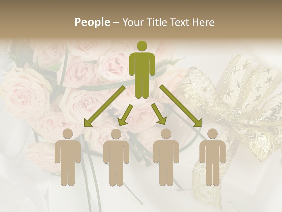 Valentine Gold Romance PowerPoint Template