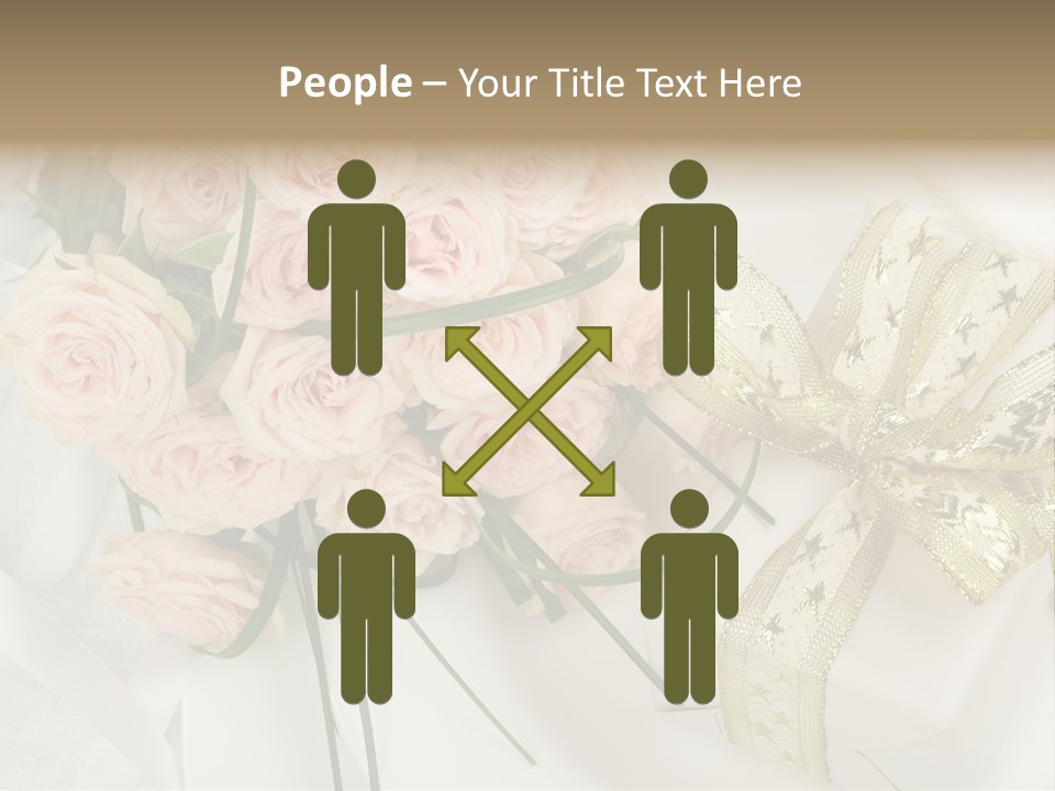 Valentine Gold Romance PowerPoint Template