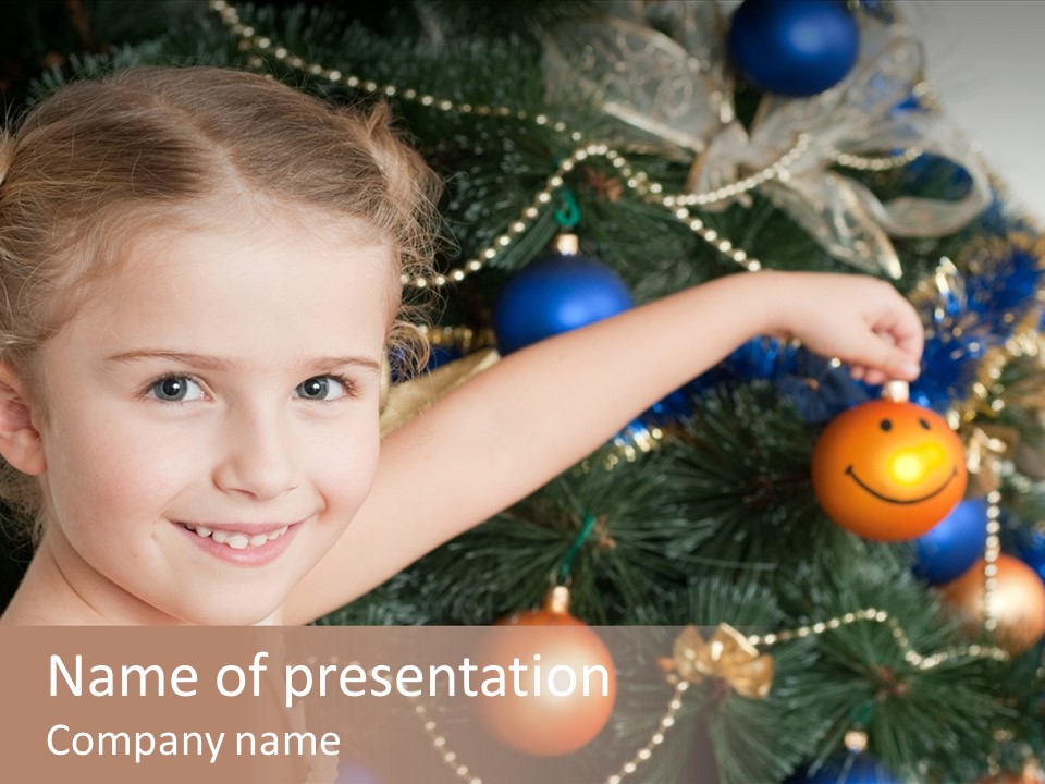 Anticipation Decorating Celebration PowerPoint Template