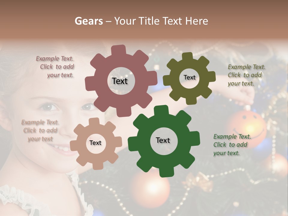 Anticipation Decorating Celebration PowerPoint Template