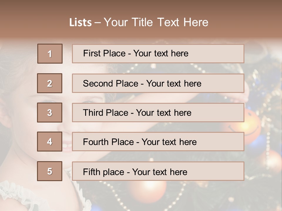 Anticipation Decorating Celebration PowerPoint Template