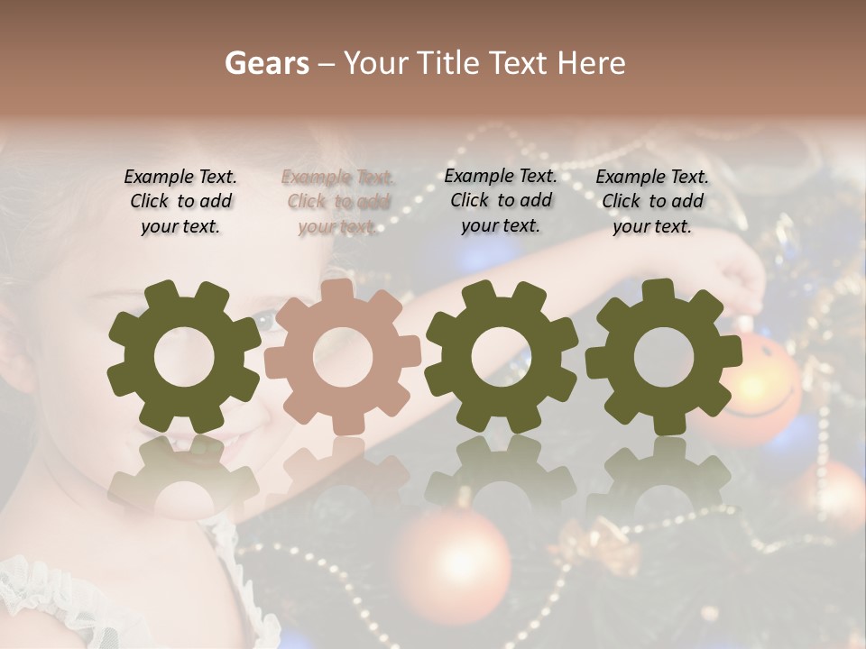 Anticipation Decorating Celebration PowerPoint Template