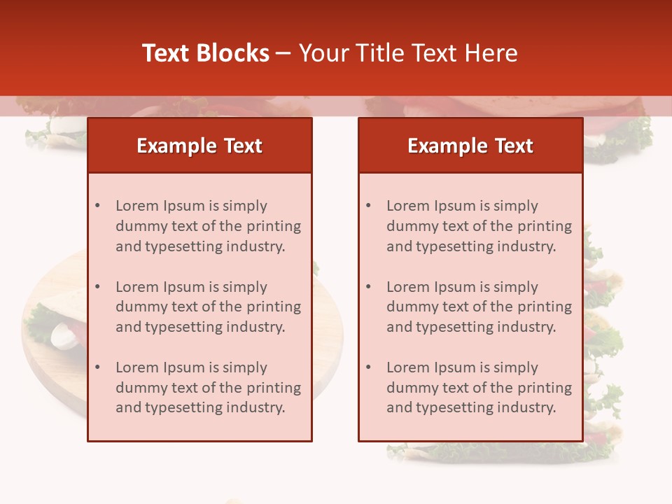 Tomato Two Isolated PowerPoint Template