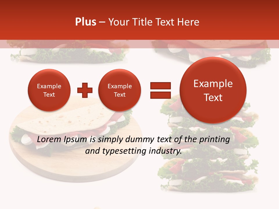 Tomato Two Isolated PowerPoint Template
