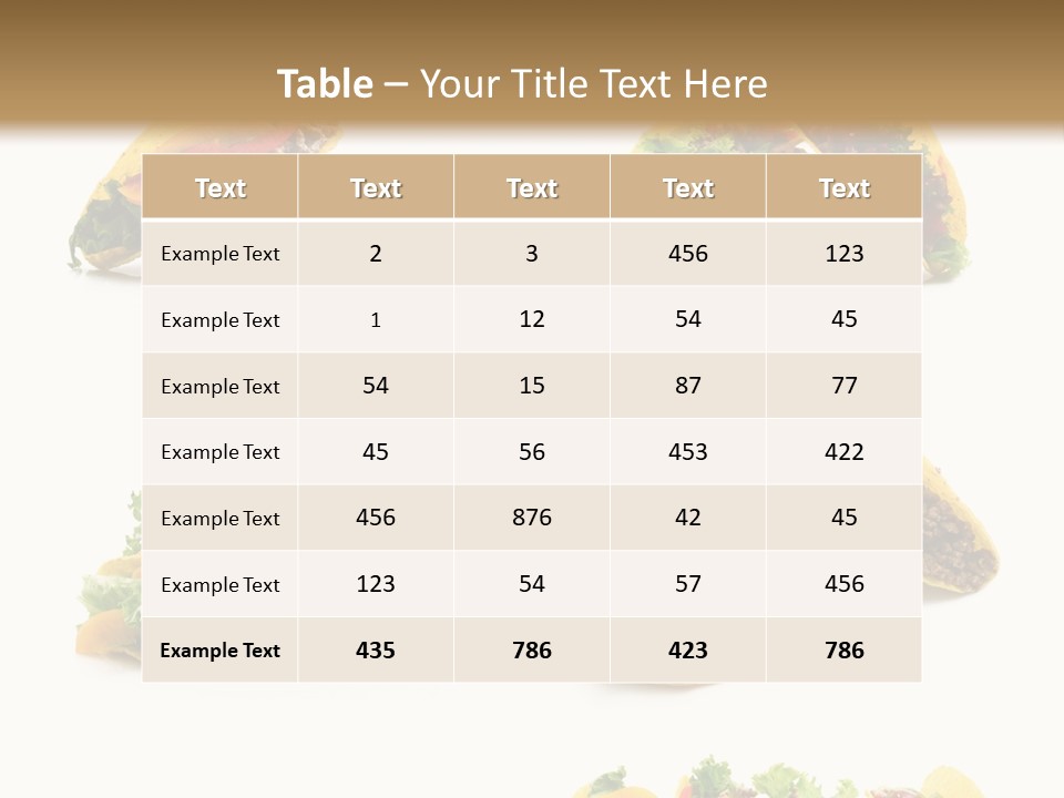 Large Filled Traditional PowerPoint Template