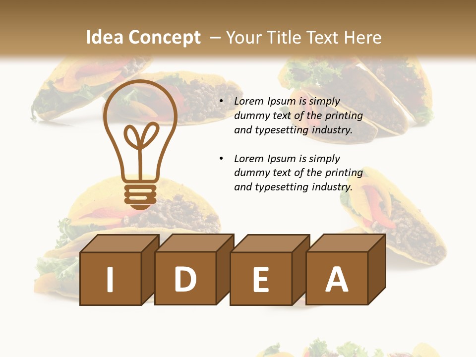 Large Filled Traditional PowerPoint Template