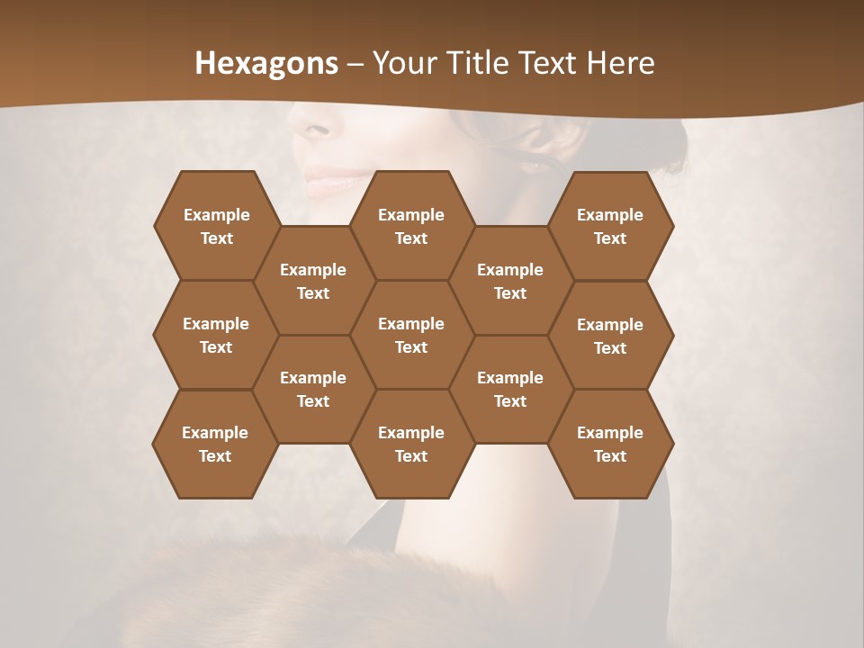 Winter Portrait Wall PowerPoint Template