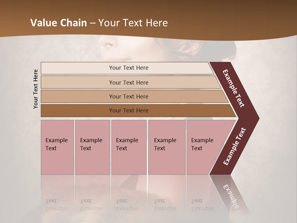 Winter Portrait Wall PowerPoint Template