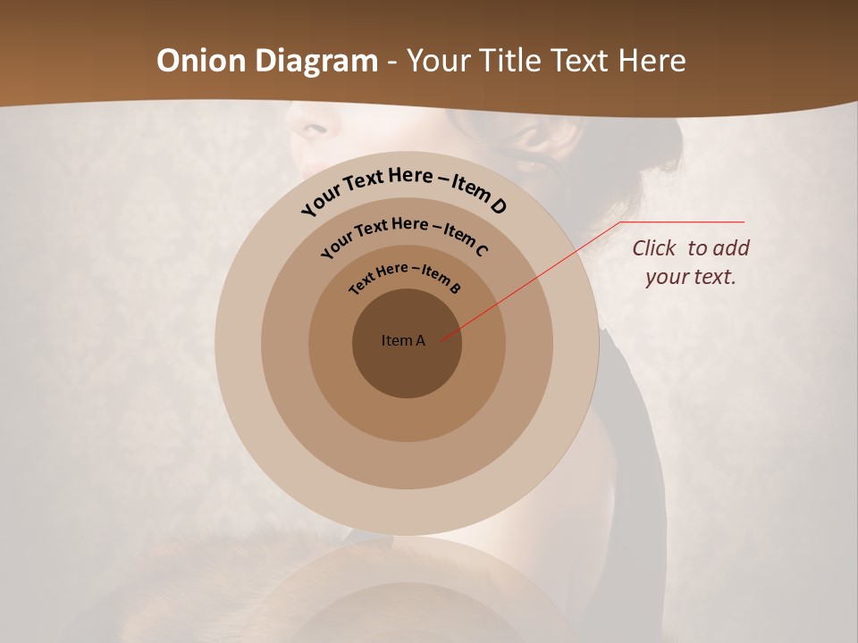 Winter Portrait Wall PowerPoint Template