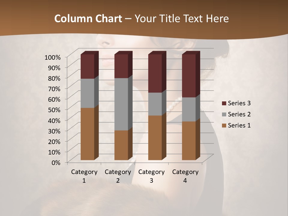 Winter Portrait Wall PowerPoint Template