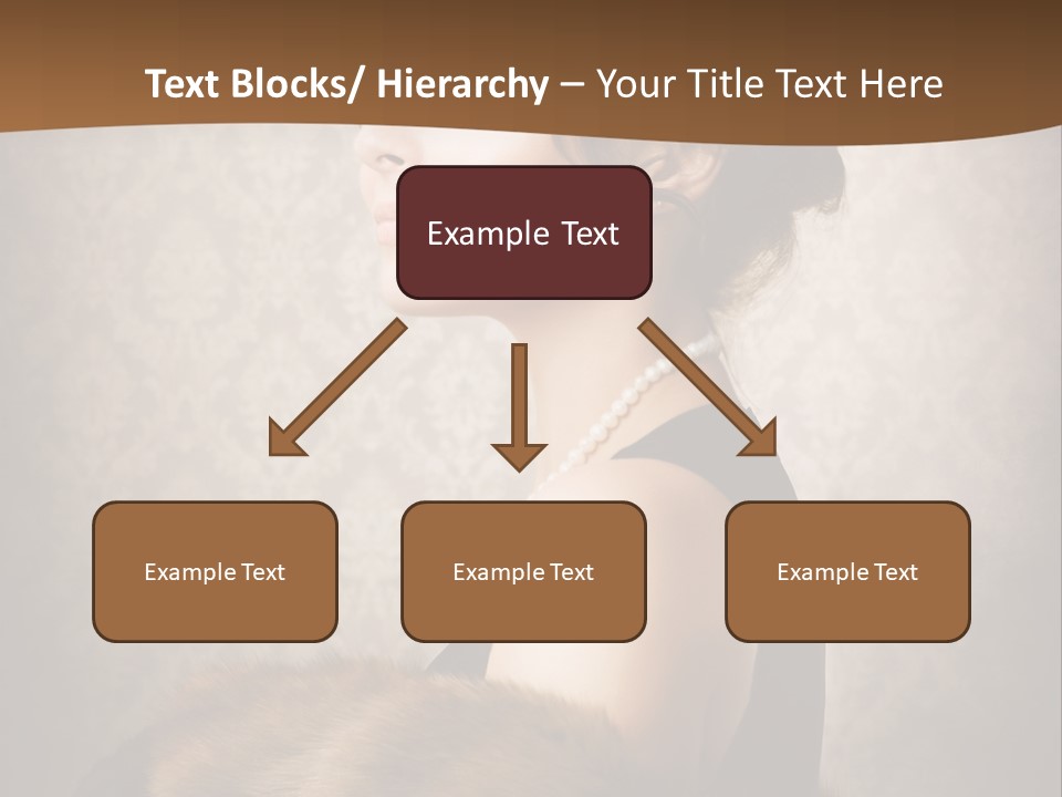 Winter Portrait Wall PowerPoint Template