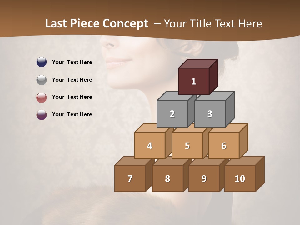 Winter Portrait Wall PowerPoint Template