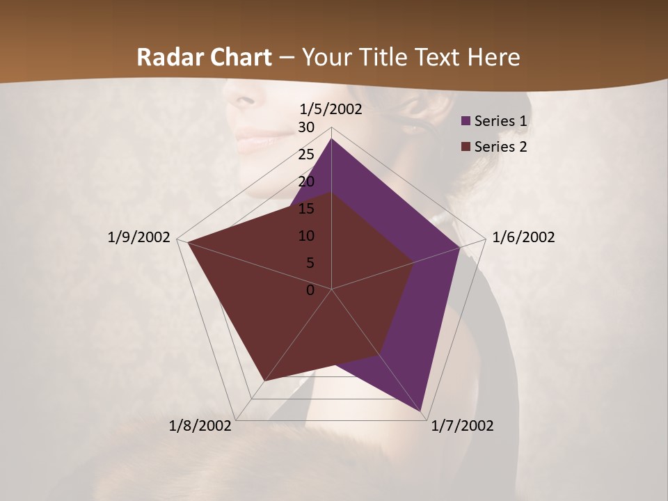 Winter Portrait Wall PowerPoint Template