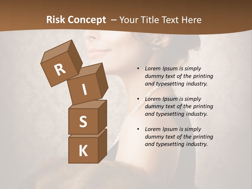 Winter Portrait Wall PowerPoint Template