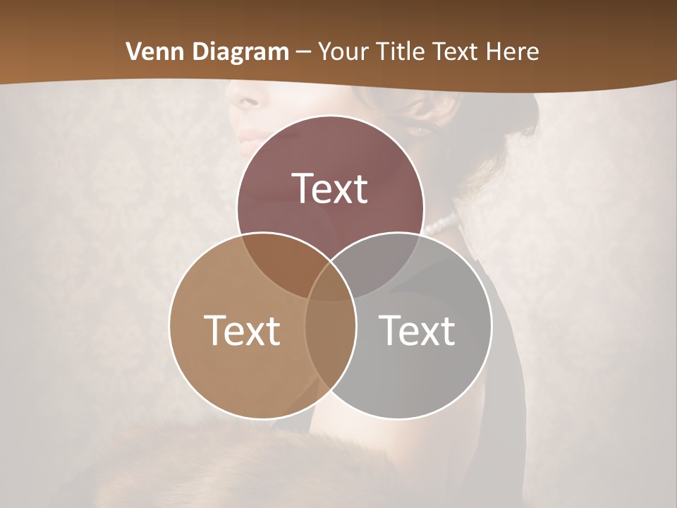 Winter Portrait Wall PowerPoint Template