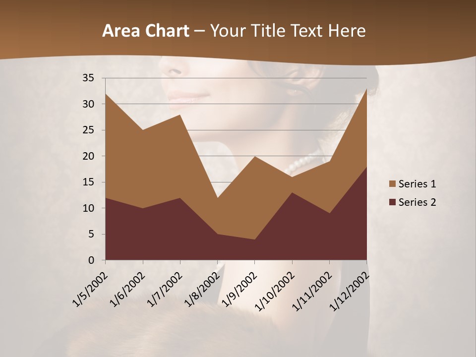 Winter Portrait Wall PowerPoint Template
