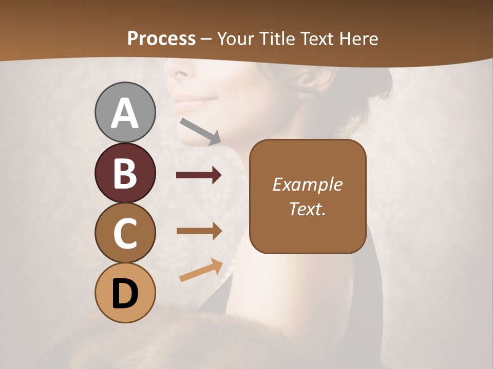 Winter Portrait Wall PowerPoint Template