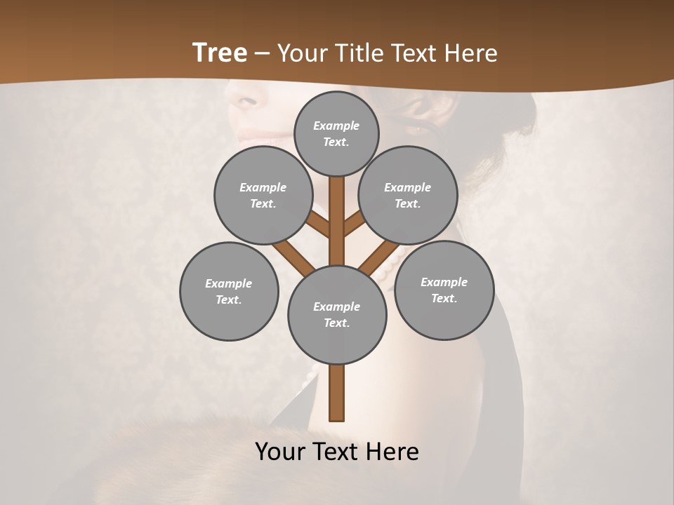 Winter Portrait Wall PowerPoint Template