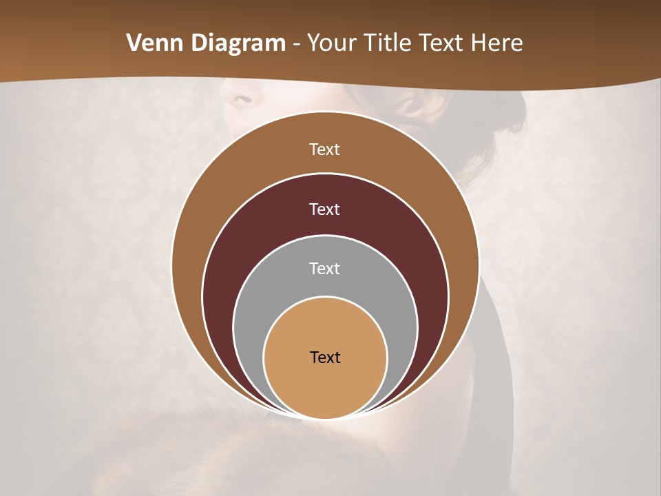 Winter Portrait Wall PowerPoint Template