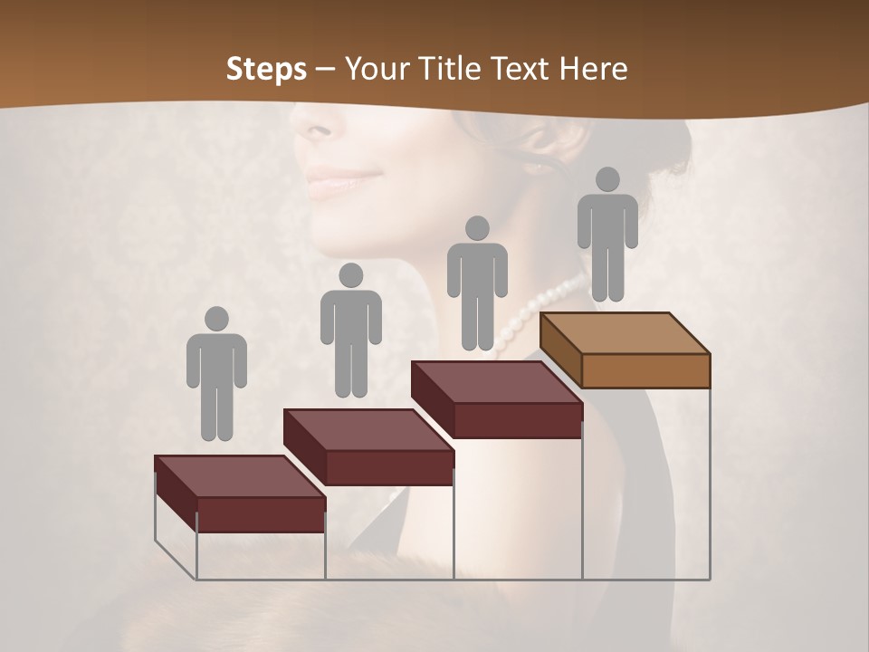 Winter Portrait Wall PowerPoint Template