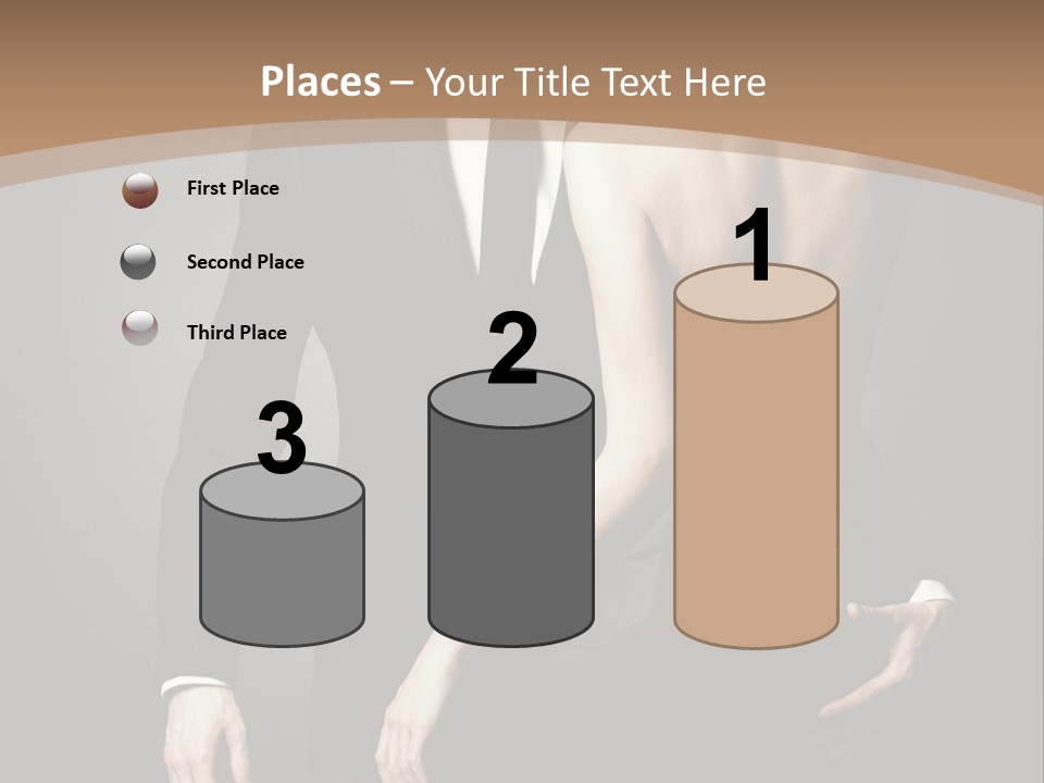Beautiful Pose Beauty PowerPoint Template