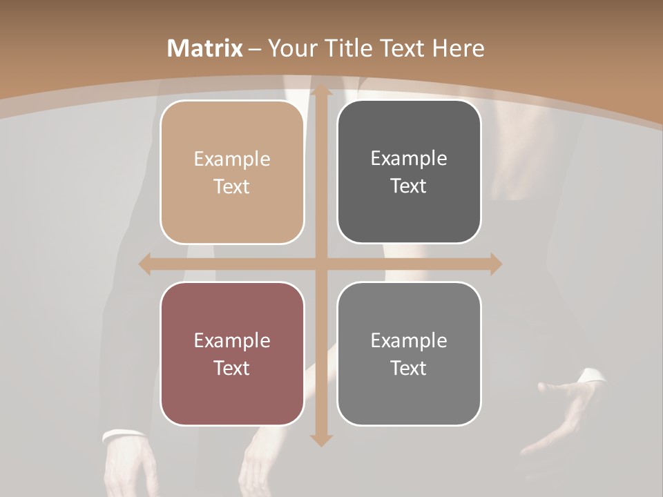 Beautiful Pose Beauty PowerPoint Template