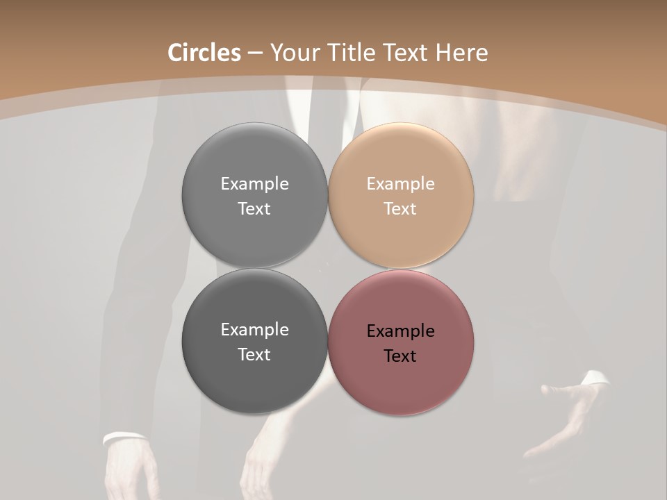 Beautiful Pose Beauty PowerPoint Template