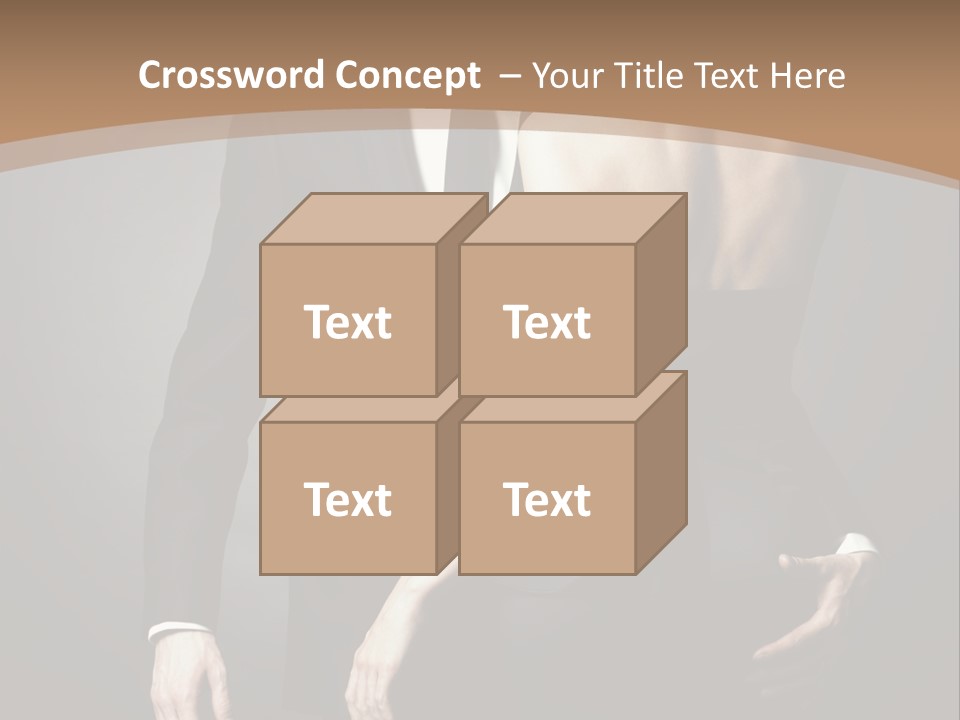 Beautiful Pose Beauty PowerPoint Template