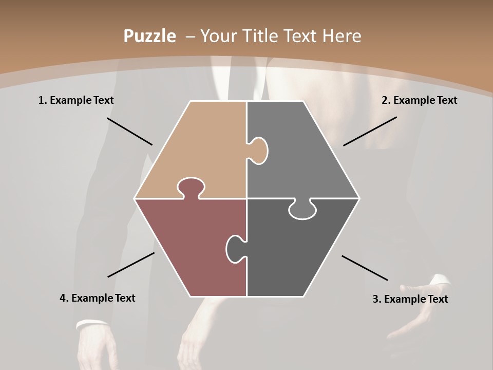 Beautiful Pose Beauty PowerPoint Template