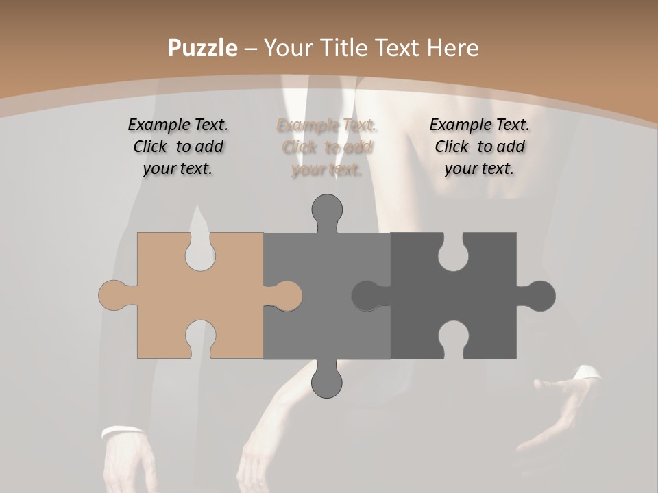 Beautiful Pose Beauty PowerPoint Template