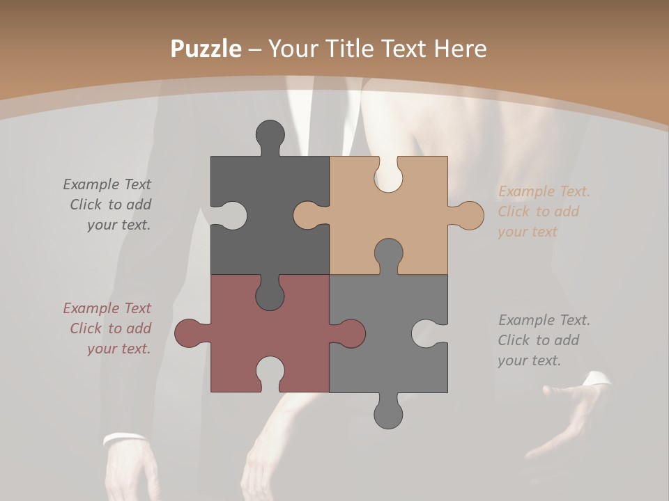 Beautiful Pose Beauty PowerPoint Template