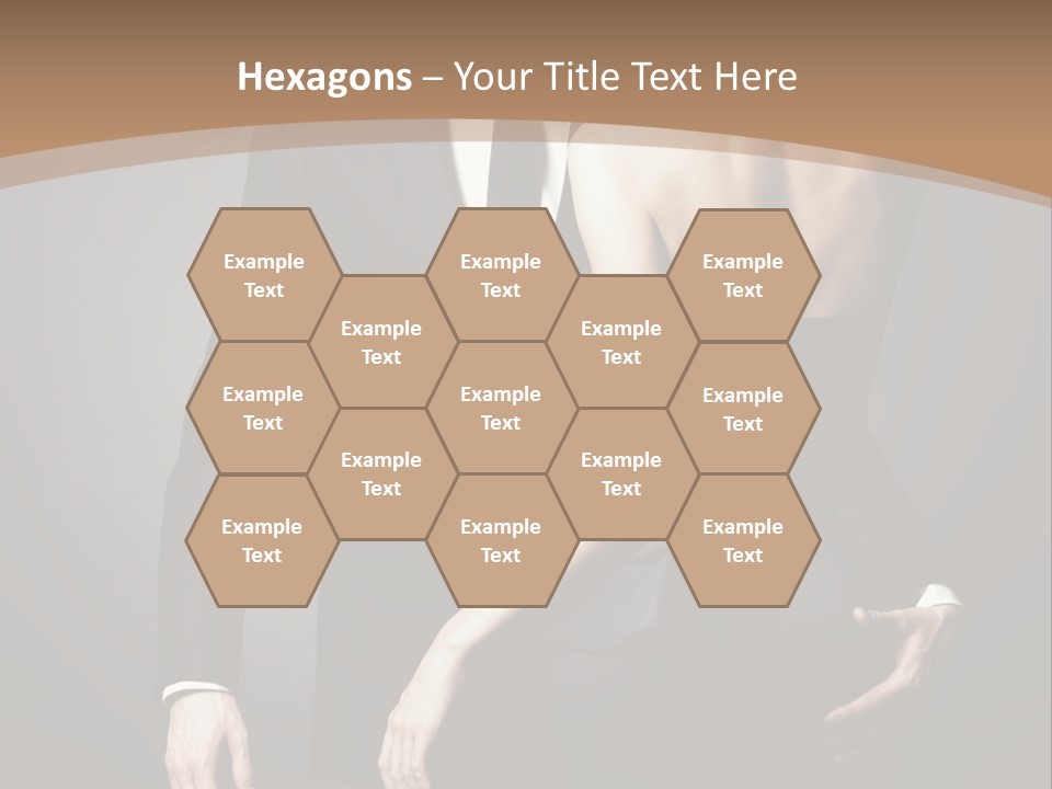 Beautiful Pose Beauty PowerPoint Template