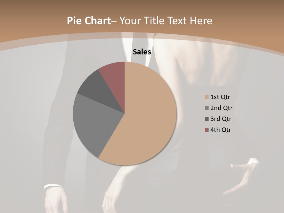 Beautiful Pose Beauty PowerPoint Template