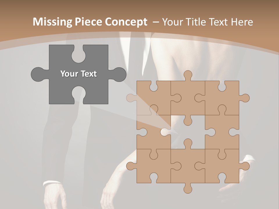 Beautiful Pose Beauty PowerPoint Template