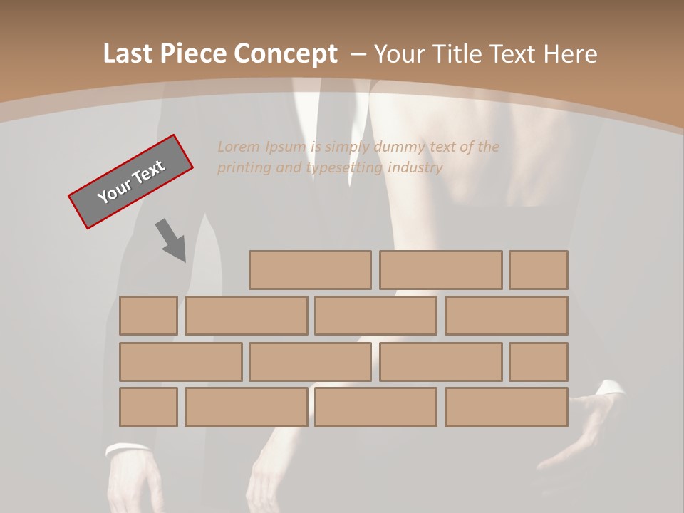 Beautiful Pose Beauty PowerPoint Template