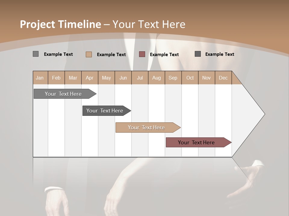Beautiful Pose Beauty PowerPoint Template