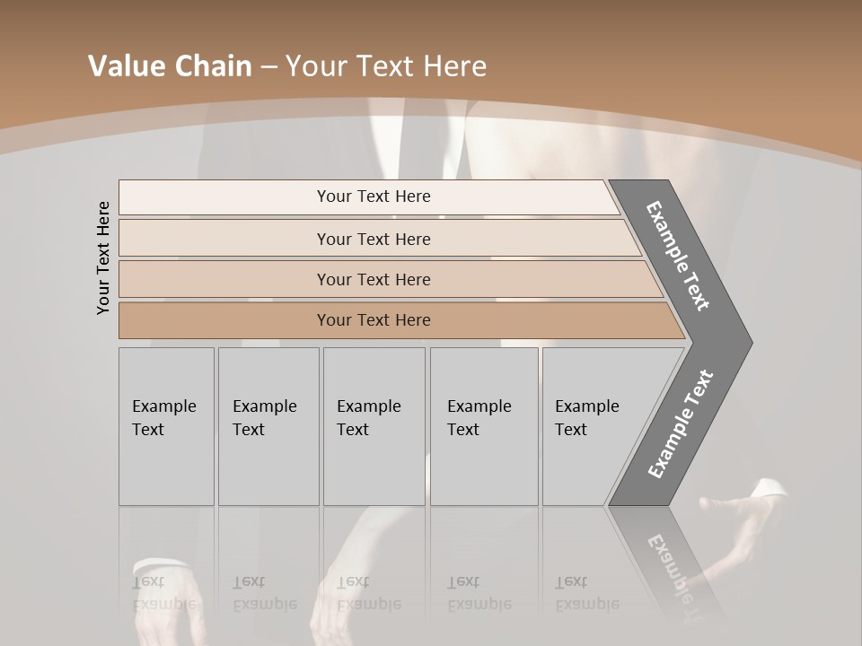 Beautiful Pose Beauty PowerPoint Template