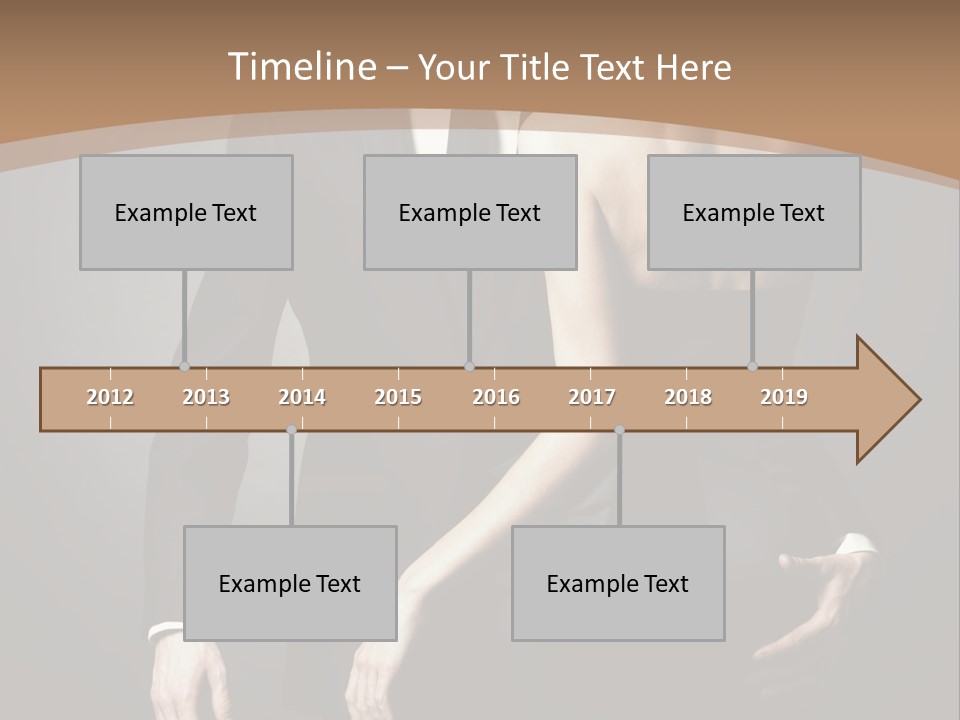 Beautiful Pose Beauty PowerPoint Template