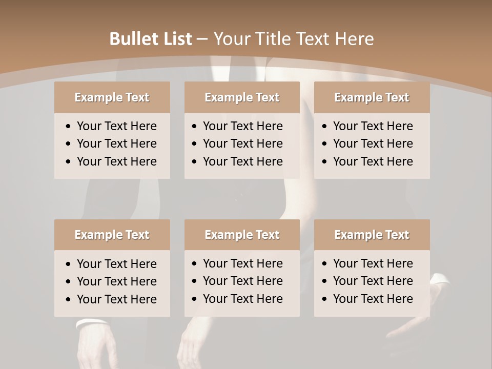 Beautiful Pose Beauty PowerPoint Template
