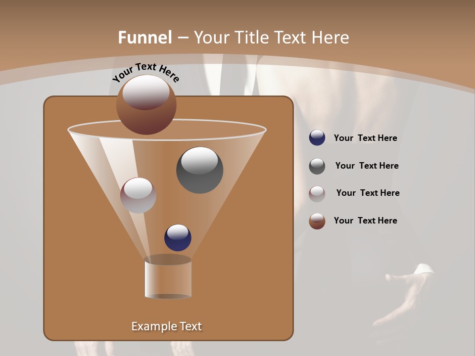 Beautiful Pose Beauty PowerPoint Template